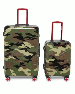 SPRAYGROUND® CARRY-ON LUGGAGE JUNGLE PARIS 2 PC LUGGAGE SET (CARRY-ON & FULL-SIZE)