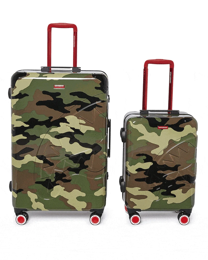 SPRAYGROUND® CARRY-ON LUGGAGE JUNGLE PARIS 2 PC LUGGAGE SET (CARRY-ON & FULL-SIZE) 3 SPRAYGROUND® CARRY-ON LUGGAGE JUNGLE PARIS 2 PC LUGGAGE SET (CARRY-ON & FULL-SIZE)