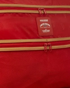 SPRAYGROUND® HENNY AIR TO THE THRONE CUT & SEW VEGAN LEATHER CARRY-ON LUGGAGE 31 SPRAYGROUND® HENNY AIR TO THE THRONE CUT & SEW VEGAN LEATHER CARRY-ON LUGGAGE