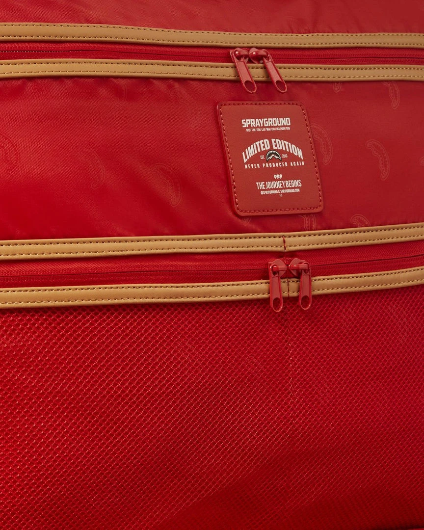 SPRAYGROUND® HENNY AIR TO THE THRONE CUT & SEW VEGAN LEATHER CARRY-ON LUGGAGE 16 SPRAYGROUND® HENNY AIR TO THE THRONE CUT & SEW VEGAN LEATHER CARRY-ON LUGGAGE