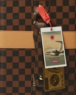 SPRAYGROUND® HENNY AIR TO THE THRONE CUT & SEW VEGAN LEATHER CARRY-ON LUGGAGE 33 SPRAYGROUND® HENNY AIR TO THE THRONE CUT & SEW VEGAN LEATHER CARRY-ON LUGGAGE