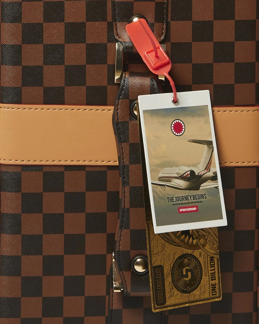 SPRAYGROUND® HENNY AIR TO THE THRONE CUT & SEW VEGAN LEATHER CARRY-ON LUGGAGE 18 SPRAYGROUND® HENNY AIR TO THE THRONE CUT & SEW VEGAN LEATHER CARRY-ON LUGGAGE