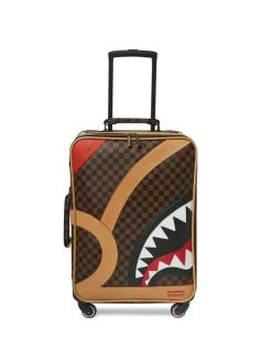 SPRAYGROUND® HENNY AIR TO THE THRONE CUT & SEW VEGAN LEATHER CARRY-ON LUGGAGE