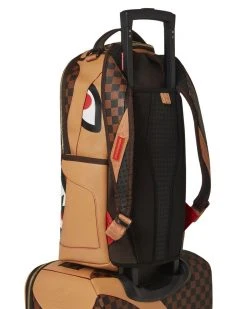 SPRAYGROUND® HENNY AIR TO THE THRONE CUT & SEW VEGAN LEATHER CARRY-ON LUGGAGE 26 SPRAYGROUND® HENNY AIR TO THE THRONE CUT & SEW VEGAN LEATHER CARRY-ON LUGGAGE