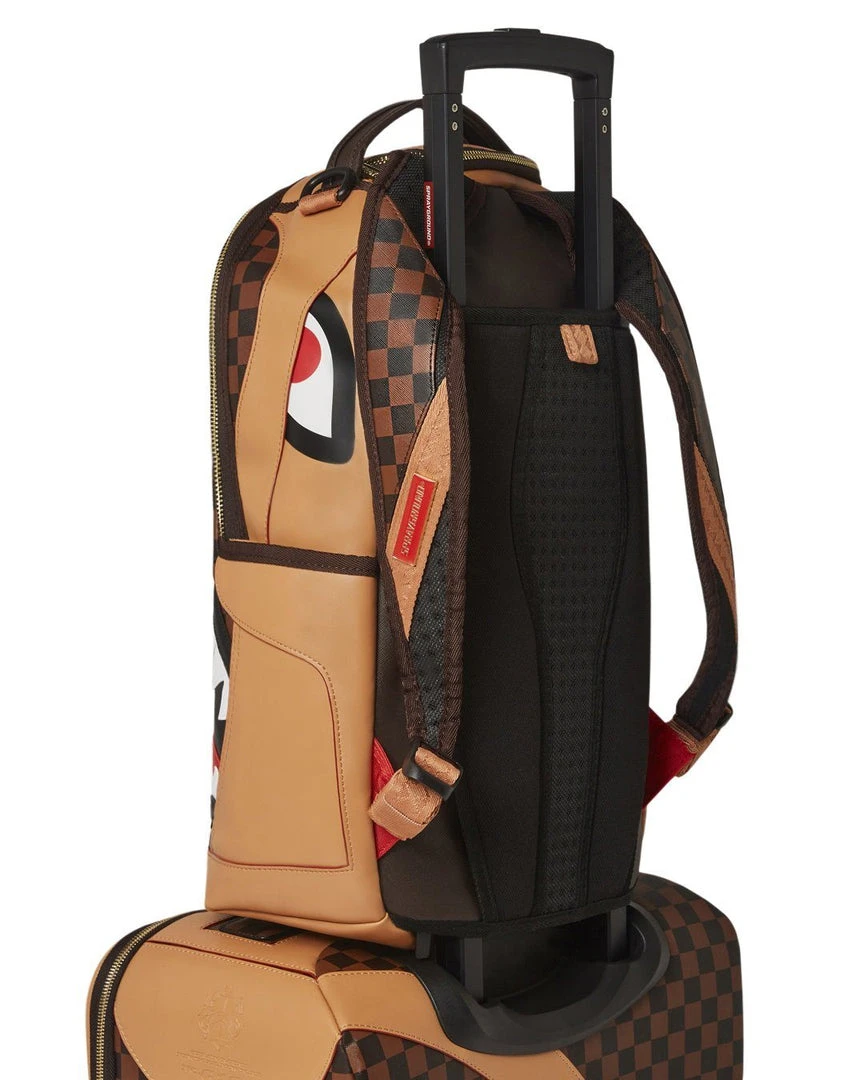 SPRAYGROUND® HENNY AIR TO THE THRONE CUT & SEW VEGAN LEATHER CARRY-ON LUGGAGE 11 SPRAYGROUND® HENNY AIR TO THE THRONE CUT & SEW VEGAN LEATHER CARRY-ON LUGGAGE
