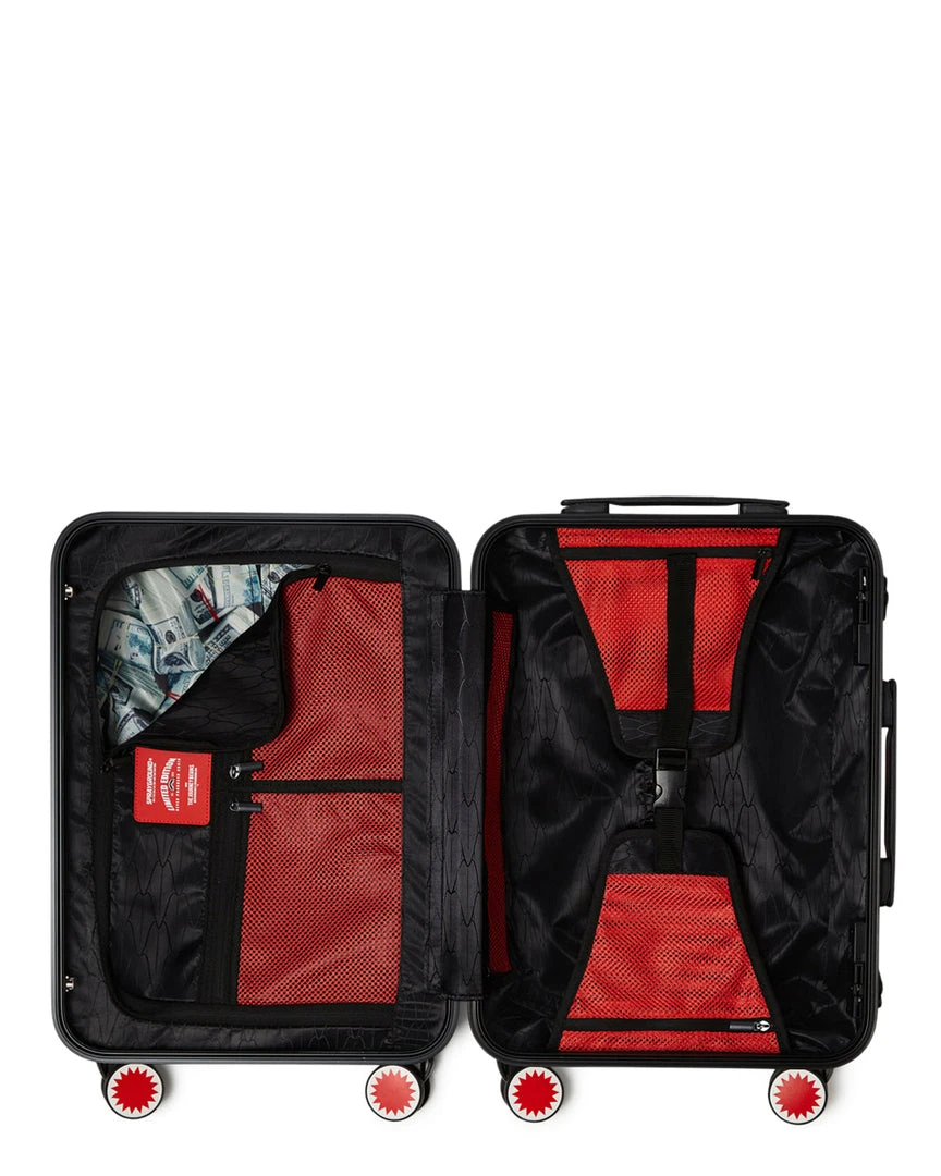 SPRAYGROUND® THE SANCTUARY SHARKNAUTICS HARDSHELL CARRY-ON LUGGAGE 18 SPRAYGROUND® THE SANCTUARY SHARKNAUTICS HARDSHELL CARRY-ON LUGGAGE