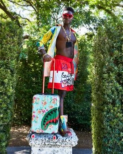 SPRAYGROUND® THE SANCTUARY SHARKNAUTICS HARDSHELL CARRY-ON LUGGAGE