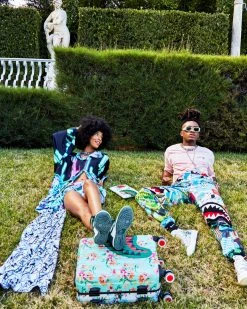 SPRAYGROUND® THE SANCTUARY SHARKNAUTICS HARDSHELL CARRY-ON LUGGAGE 24 SPRAYGROUND® THE SANCTUARY SHARKNAUTICS HARDSHELL CARRY-ON LUGGAGE