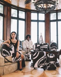 SPRAYGROUND® V.V.I.P. CUT & SEW VEGAN LEATHER CARRY-ON LUGGAGE