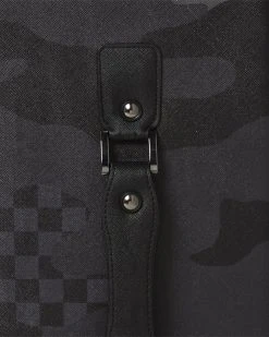 SPRAYGROUND® 3AM NEVER SLEEP CUT & SEW VEGAN LEATHER CARRY-ON LUGGAGE