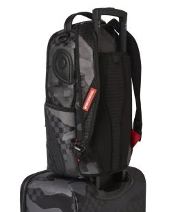 SPRAYGROUND® 3AM NEVER SLEEP CUT & SEW VEGAN LEATHER CARRY-ON LUGGAGE