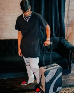 SPRAYGROUND® SG ALL DAY CUT & SEW VEGAN LEATHER CARRY-ON LUGGAGE