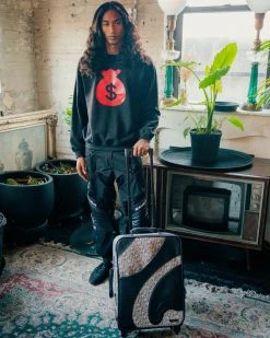 SPRAYGROUND® SG ALL DAY CUT & SEW VEGAN LEATHER CARRY-ON LUGGAGE