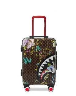 SPRAYGROUND® GARDEN OF SHARKS SHARKNAUTICS HARDSHELL CARRY-ON LUGGAGE