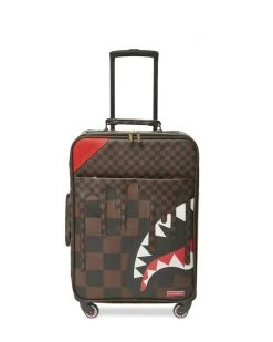 SPRAYGROUND® XTC SHARKS IN PARIS CUT & SEW VEGAN LEATHER CARRY-ON LUGGAGE
