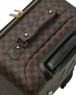 SPRAYGROUND® XTC SHARKS IN PARIS CUT & SEW VEGAN LEATHER CARRY-ON LUGGAGE