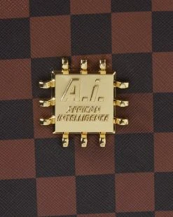 SPRAYGROUND® A.i.3 THE LEGACY CUT & SEW VEGAN LEATHER CARRY-ON LUGGAGE