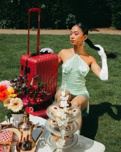 SPRAYGROUND® VENI VIDI VICI SHARKNAUTICS HARDSHELL CARRY-ON LUGGAGE