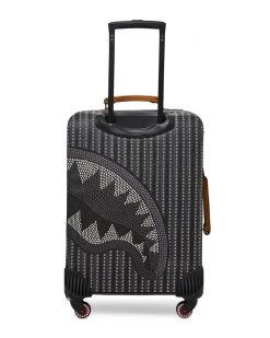 SPRAYGROUND® ILLUCHAINS CUT & SEW VEGAN LEATHER CARRY-ON LUGGAGE