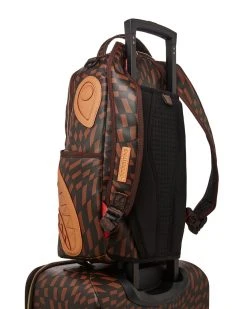 SPRAYGROUND® TRIPPY HENNY CUT & SEW VEGAN LEATHER CARRY-ON LUGGAGE