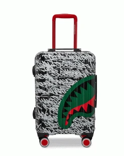 SPRAYGROUND® NIGHT NIGHT SHARKNAUTICS HARDSHELL CARRY-ON LUGGAGE