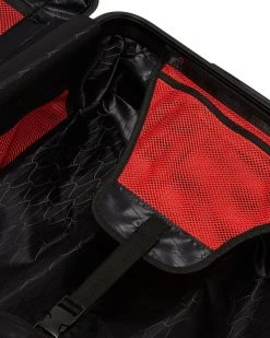 SPRAYGROUND® NIGHT NIGHT SHARKNAUTICS HARDSHELL CARRY-ON LUGGAGE 38 SPRAYGROUND® NIGHT NIGHT SHARKNAUTICS HARDSHELL CARRY-ON LUGGAGE