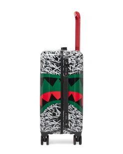 SPRAYGROUND® NIGHT NIGHT SHARKNAUTICS HARDSHELL CARRY-ON LUGGAGE 26 SPRAYGROUND® NIGHT NIGHT SHARKNAUTICS HARDSHELL CARRY-ON LUGGAGE