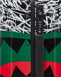 SPRAYGROUND® NIGHT NIGHT SHARKNAUTICS HARDSHELL CARRY-ON LUGGAGE 32 SPRAYGROUND® NIGHT NIGHT SHARKNAUTICS HARDSHELL CARRY-ON LUGGAGE