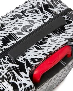 SPRAYGROUND® NIGHT NIGHT SHARKNAUTICS HARDSHELL CARRY-ON LUGGAGE 36 SPRAYGROUND® NIGHT NIGHT SHARKNAUTICS HARDSHELL CARRY-ON LUGGAGE