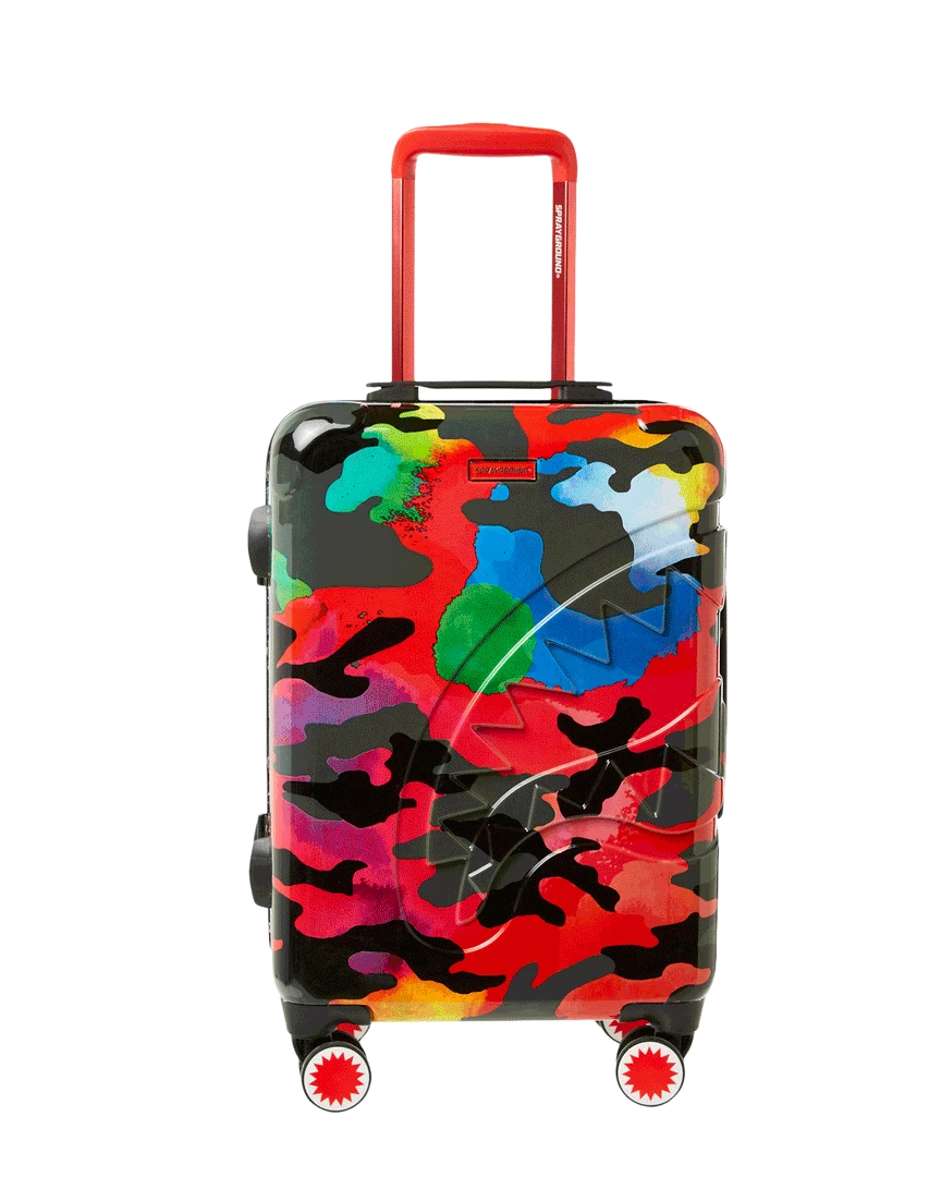 SPRAYGROUND® CAMOBURST SHARKNAUTICS HARDSHELL CARRY-ON LUGGAGE 3 SPRAYGROUND® CAMOBURST SHARKNAUTICS HARDSHELL CARRY-ON LUGGAGE