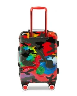 SPRAYGROUND® CAMOBURST SHARKNAUTICS HARDSHELL CARRY-ON LUGGAGE 24 SPRAYGROUND® CAMOBURST SHARKNAUTICS HARDSHELL CARRY-ON LUGGAGE
