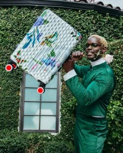 SPRAYGROUND® JARDIN DU PALAIS SHARKNAUTICS HARDSHELL CARRY-ON LUGGAGE