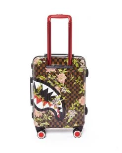 SPRAYGROUND® CARRY-ON LUGGAGE SHARKFLOWER 21.5” CARRY-ON SHARKNAUTICS LUGGAGE
