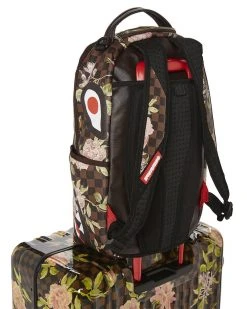 SPRAYGROUND® SHARKFLOWER 29.5” FULL-SIZE SHARKNAUTICS LUGGAGE FULL-SIZE LUGGAGE