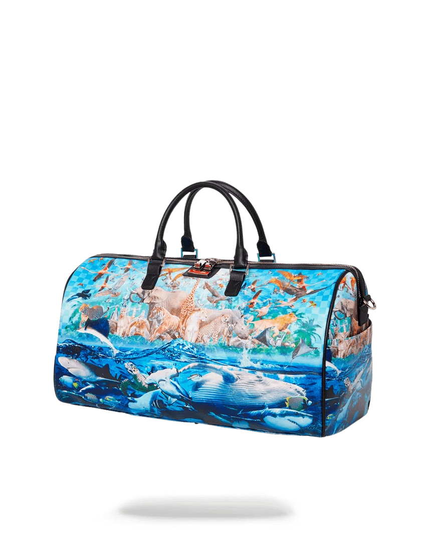 SPRAYGROUND® NOAHS SH-ARK LARGE DUFFLE BAGS 7 SPRAYGROUND® NOAHS SH-ARK LARGE DUFFLE BAGS
