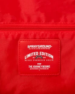 SPRAYGROUND® SHARK CHECK (WHITE) DUFFLE