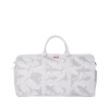 SPRAYGROUND® SHARK CHECK (WHITE) DUFFLE