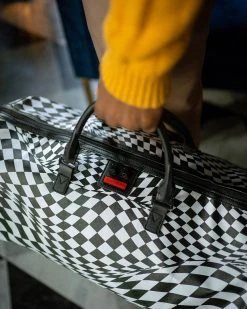 SPRAYGROUND® TRIPPY CHECK DUFFLE BAGS