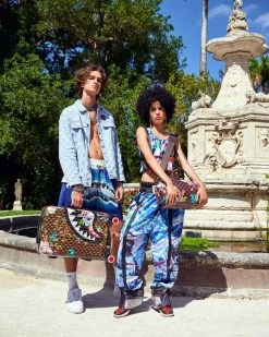 SPRAYGROUND® BAGS GARDEN OF SHARKS MINI DUFFLE