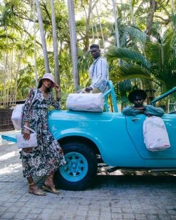 SPRAYGROUND® 3AM LE BLANC DUFFLE BAGS