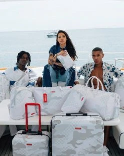 SPRAYGROUND® 3AM LE BLANC DUFFLE BAGS