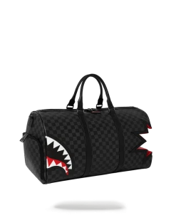 SPRAYGROUND® SHARK BITE SHARKS IN PARIS GRAY DUFFLE