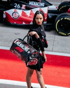 SPRAYGROUND® FORMULA 1 MENACING DUFFLE BAGS