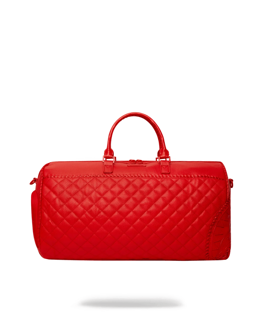 SPRAYGROUND® RED RIVIERA EMPEROR DUFFLE 3 SPRAYGROUND® RED RIVIERA EMPEROR DUFFLE