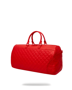 SPRAYGROUND® RED RIVIERA EMPEROR DUFFLE 19 SPRAYGROUND® RED RIVIERA EMPEROR DUFFLE