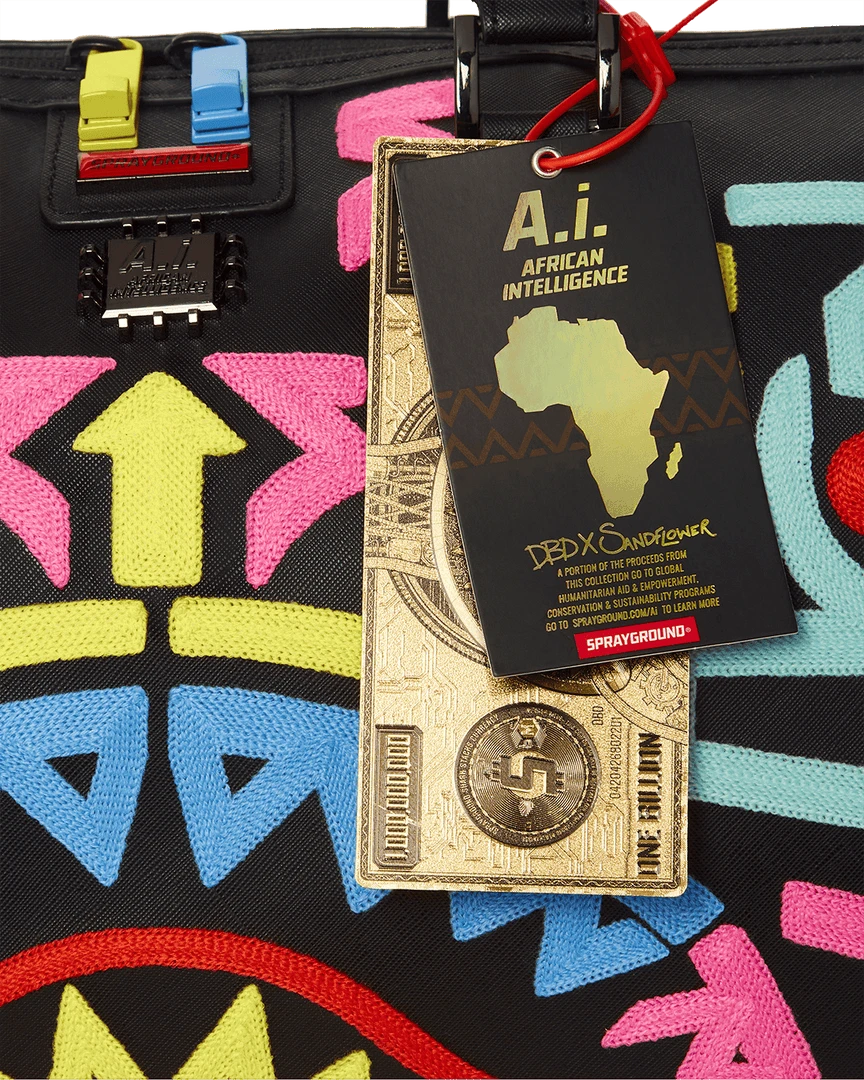 SPRAYGROUND® BAGS A.i.4 PATH TO THE FUTURE DUFFLE 18 SPRAYGROUND® BAGS A.i.4 PATH TO THE FUTURE DUFFLE