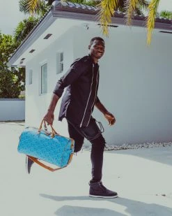 SPRAYGROUND® BAGS ILLUCHAINS TURQ DUFFLE