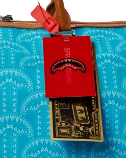 SPRAYGROUND® BAGS ILLUCHAINS TURQ DUFFLE