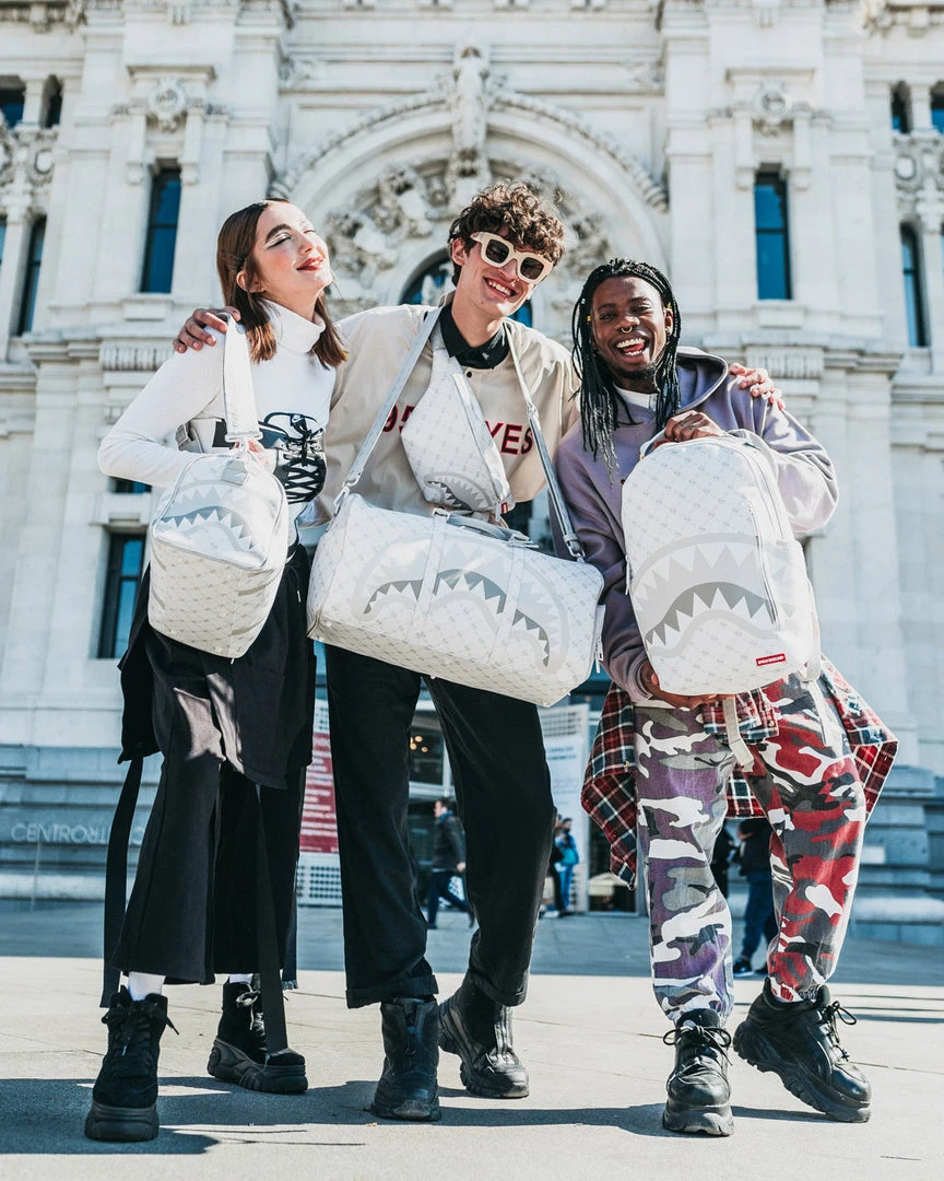 SPRAYGROUND® MONEYGRAM POWDER EMPEROR DUFFLE BAGS 12 SPRAYGROUND® MONEYGRAM POWDER EMPEROR DUFFLE BAGS