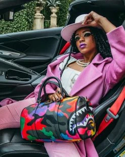 SPRAYGROUND® CAMOBURST MINI DUFFLE BAGS